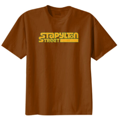 Unisex Stapylton Street Yellow Logo Modern Fit Tee Thumbnail