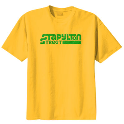 Unisex Stapylton Street Green Logo Modern Fit Tee 2 Thumbnail